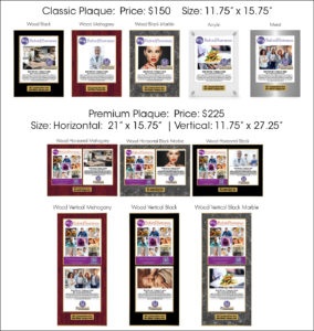 My Buford/Suwanee Best of Contest Winners sample plaques