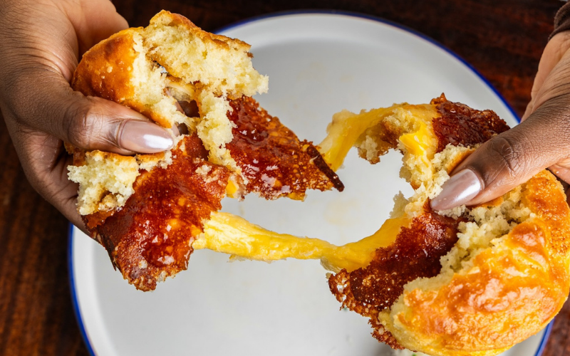 Grilled Cheese Biscuit