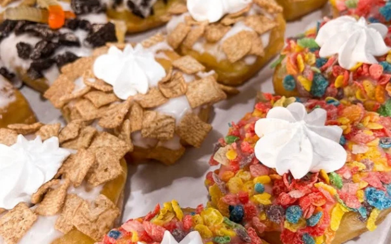 Giggle Monster Craft Donuts